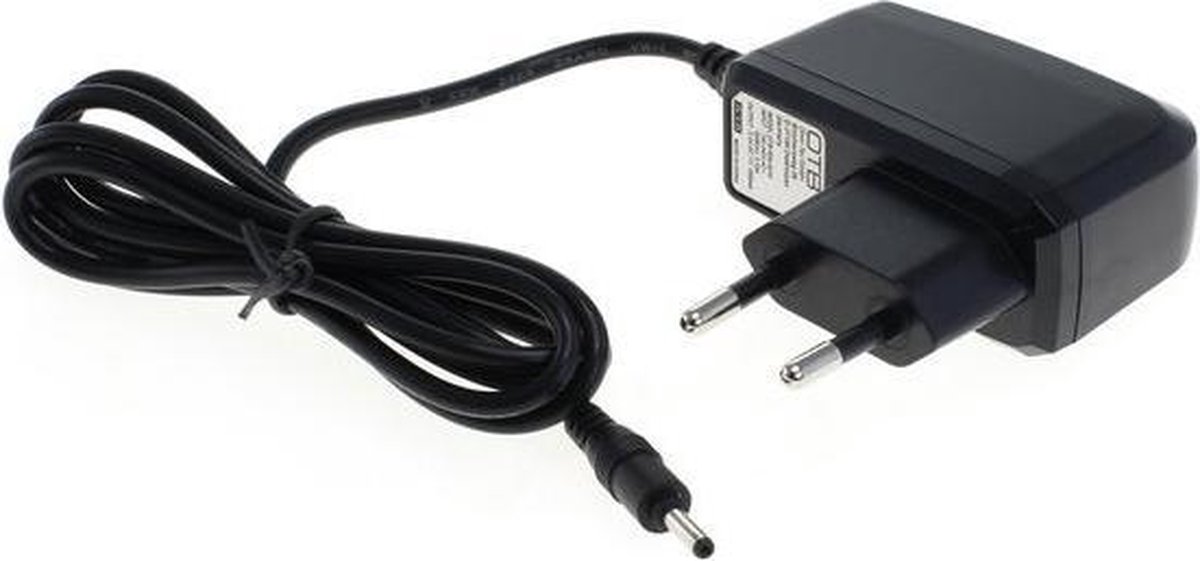 Telefoon oplader 5V / 1A / 5W - 3,0mm x 1,0mm voor o.a. Doro PhoneEasy, Motorola, Nokia en Siemens - 1,1 meter