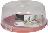 Présentoir à gâteaux en plastique 2 en 1