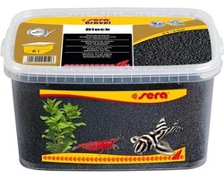 Sera Gravel Black - Inhoud: 3 liter - Aquarium grind bodem