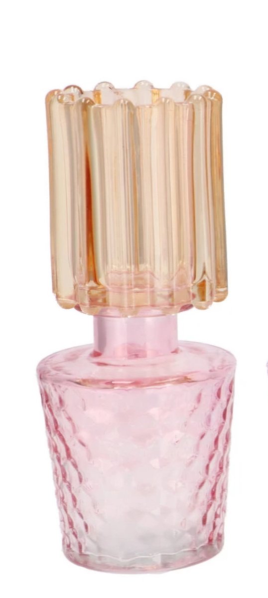 Bicolore dreamy pastel mix vase 8x17cm