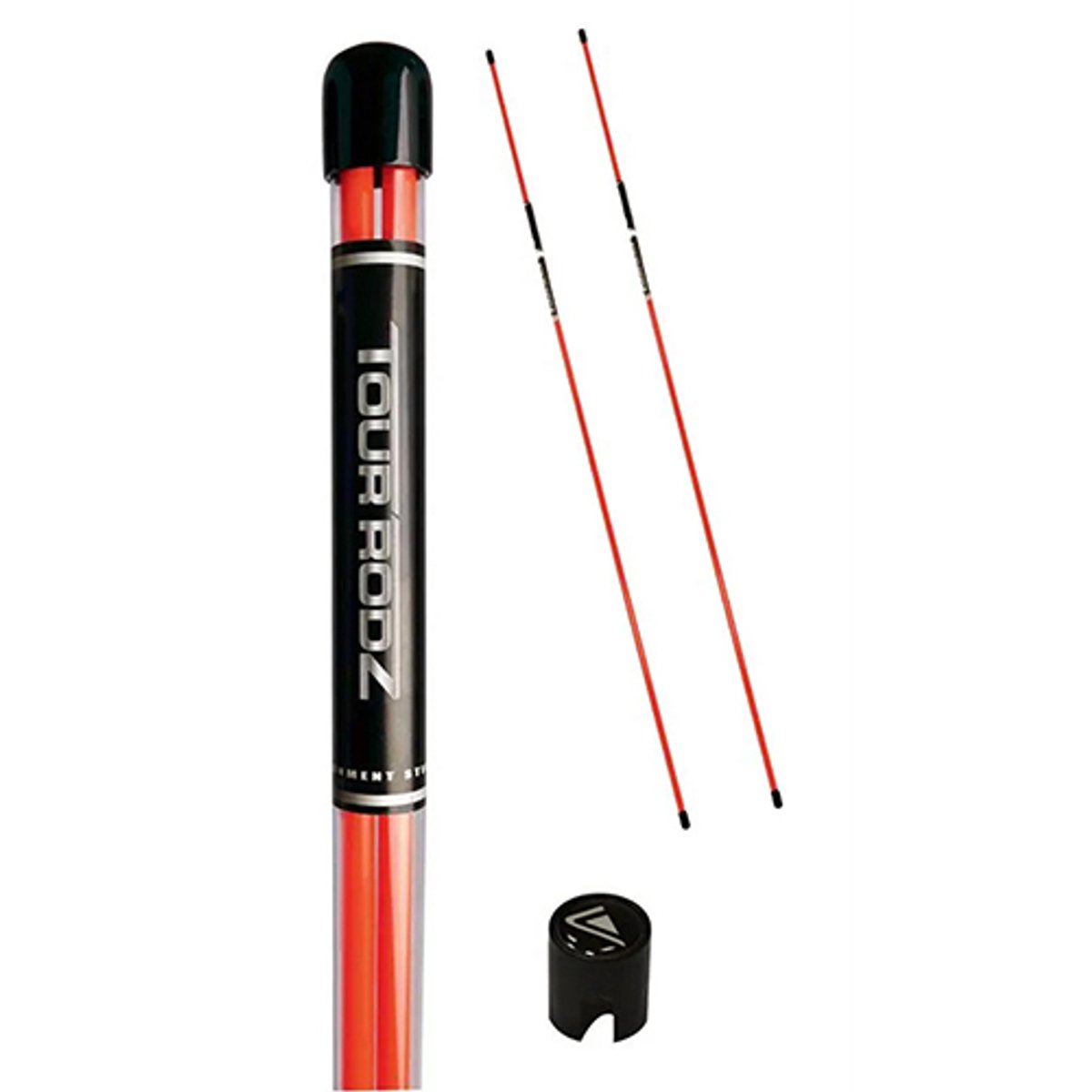 Longridge Tour Rodz Alignment Sticks 2pc - Orange -.