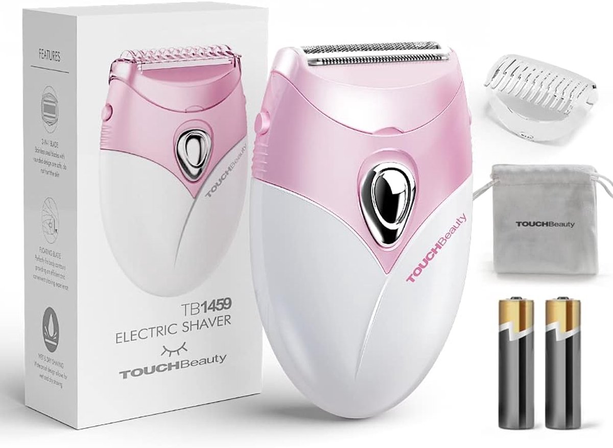 Elektrisch scheerapparaat voor dames - Pijnloze trimmer voor lichaam, oksels, benen en bikinizone