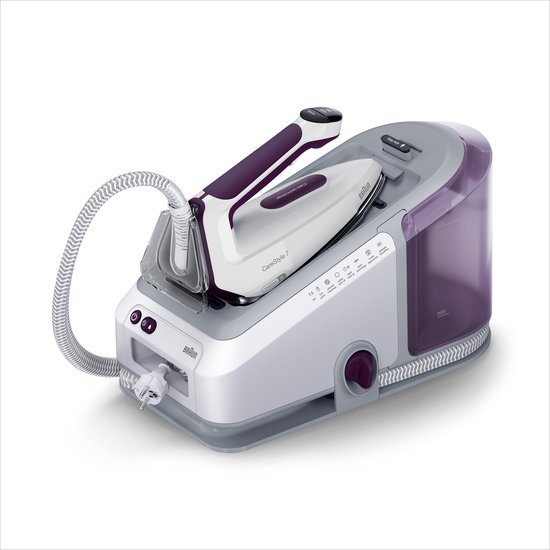 Braun CareStyle 7 Pro IS7266VI - Stoomgenerator - Automatische Instellingen - Halveert Strijktijd - Violet