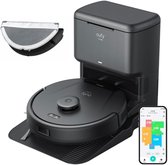 eufy Clean L60 Hybrid SES Robotstofzuiger met dweilfunctie - Robot Vacuum - 5.000 Pa Zuigkracht, Met automatisch leegstation, Bestuurbaar via smartphone