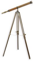 Bol.com Antieke Telescoop op Standaard van Messing - Vintage Telescoop op Standaard - Verstelbare Telescoop voor Interieurdecora... aanbieding