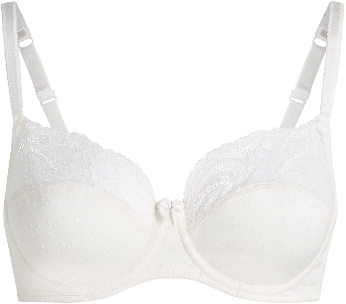 Hunkemöller Dames Lingerie Niet-voorgevormde beugel bh Sophie - Wit