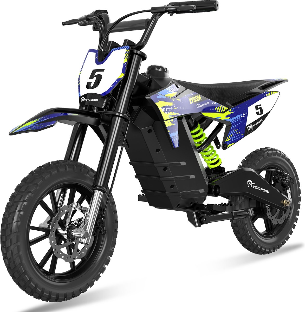 EVERCROSS EV65M - Elektrische crossmotor - 500 W - 14 inch - 30 km/u - 20 km Actieradius - 10+ Jaar