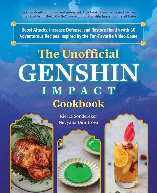 The Unofficial Genshin Impact Cookbook - cover
