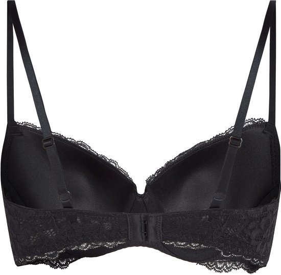 Hunkemöller Marine voorgevormde Dames bh zwart - Maat B70
