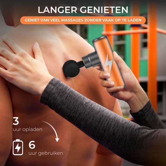 Maicura GO SE - Massage Gun Professioneel - Alluminium Massage Apparaat - Massage Pistool - Massagegun