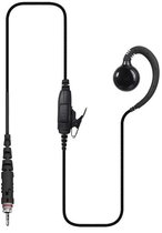 Hoornie - Écouteur Talkie Walkie pour Motorola CLP446E. Câble renforcé Kevlar