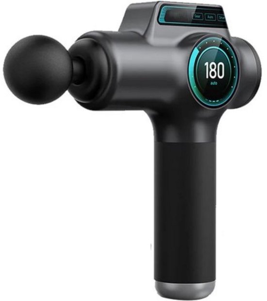 Stemily Massage Gun Professioneel 4 Koppen Grijs - Stemily - €120,00