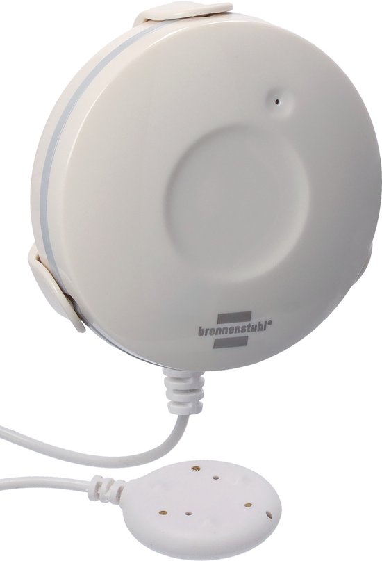 Brennenstuhl Connect Zigbee watermelder WM CZ 01 (waarschuwt voor waterschade, pushmelding, slimme watersensor voor badkamer/keuken/kelder, Smart Home)