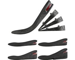 Verhogende Inlegzolen - Hakverhoger - Unisex - 2 Stuks （3-9CM）- (35-45 EU) - Hielbeschermers - Zooltjes Schoenen Verstelbaar - Verhogende inlegzolen - hakverhoger - schoenverhoging - inlegzolen - Hakverhoging
