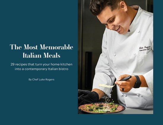 The Most Memorable Italian Meals - cover