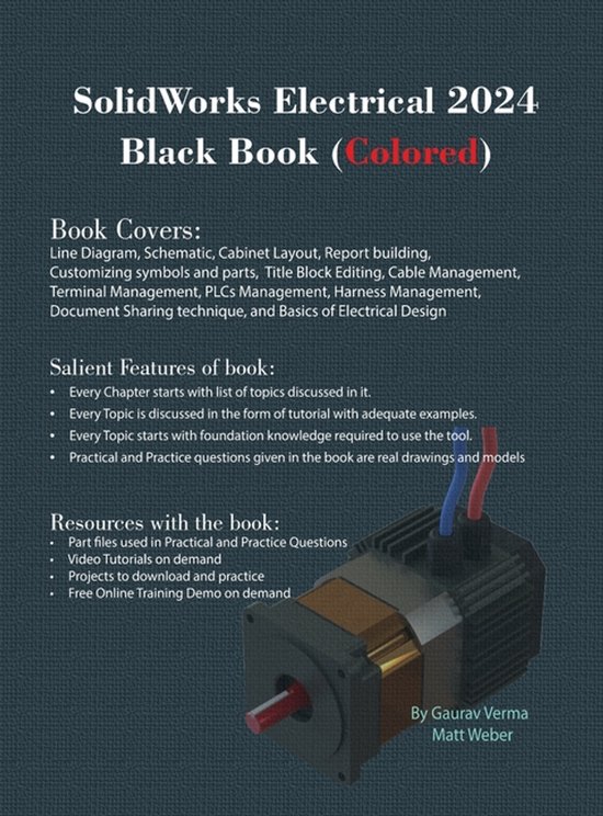 SolidWorks Electrical 2024 Black Book - cover