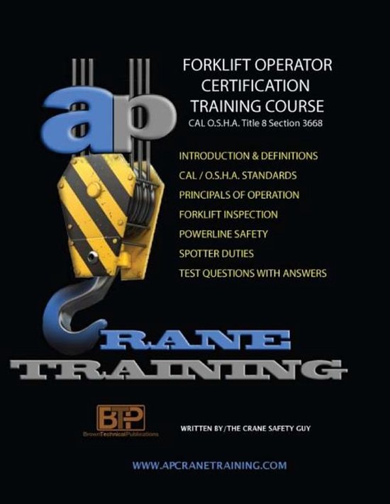 Forklift Operator Certification Training Course - cover