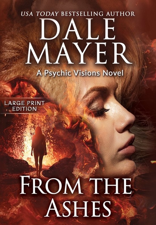 Psychic Visions (Large Print, Hardcover with Dust Jacket)- F ... - cover