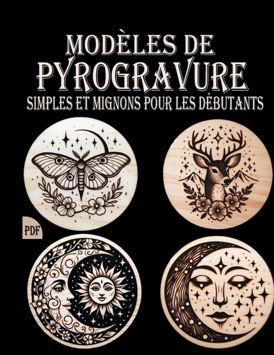 Modèles de pyrogravure - cover