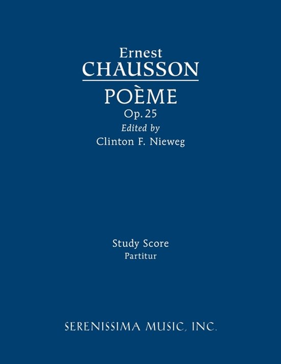 Poeme, Op.25 - cover