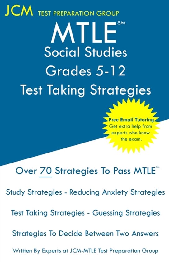 MTLE Social Studies Grades 5-12 - Test Taking Strategies - cover