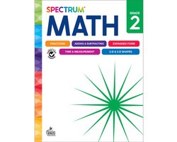 Omslag van Spectrum Math Workbook, Grade 2