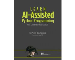 Omslag van Learn AI-Assisted Python Programming with GitHub Copilot