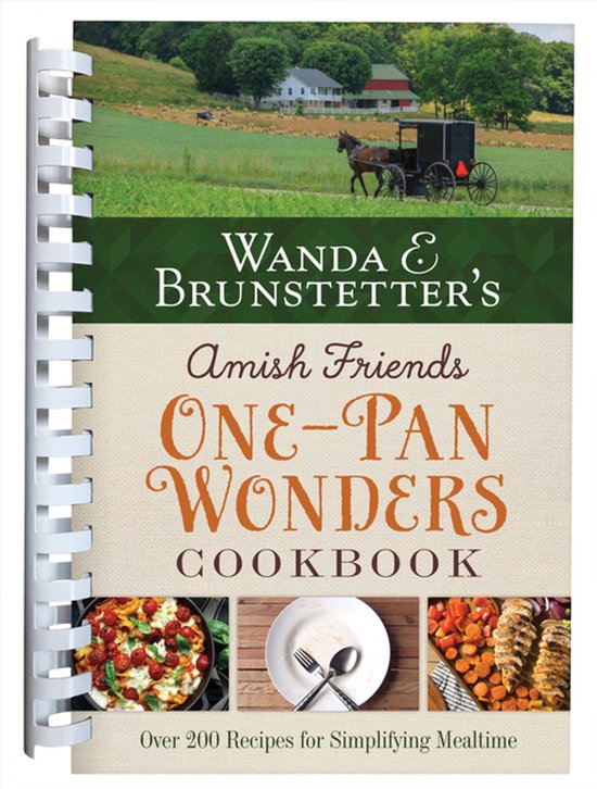 Wanda E. Brunstetter's Amish Friends One-Pan Wonders Cookboo ... - cover