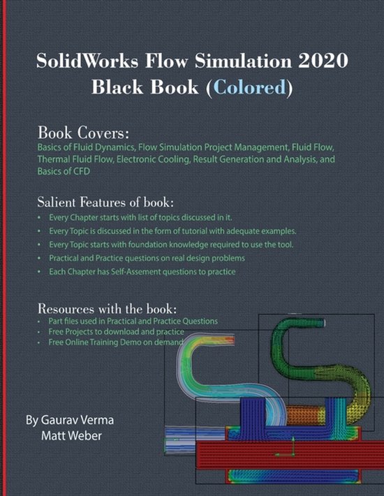 SolidWorks Flow Simulation 2020 Black Book (Colored) - cover