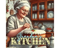 Grandma´s Kitchen Coloring Book for Adults