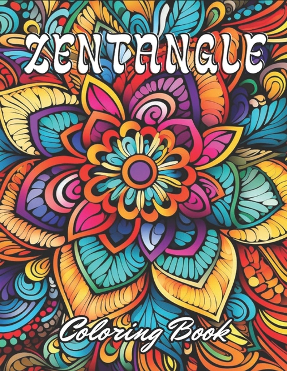 Zentangle Coloring Book van Dominic Rogers