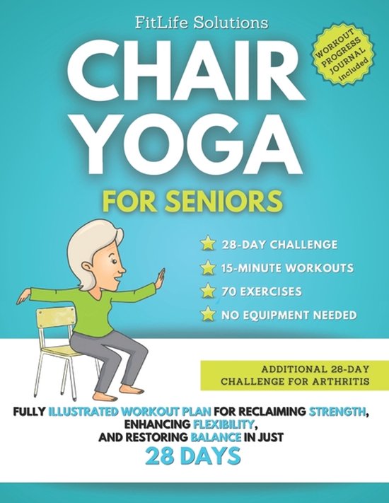 Workout Programs for Seniors- Chair Yoga For Seniors - cover