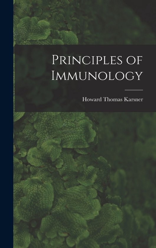 Principles of Immunology - cover