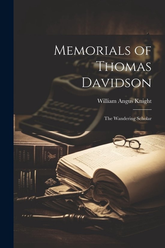 Memorials of Thomas Davidson - cover