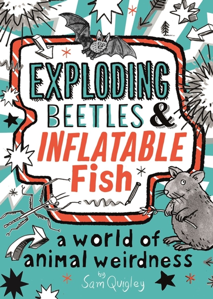 Exploding Beetles- Exploding Beetles And Inflatable Fish van Tracey Turner