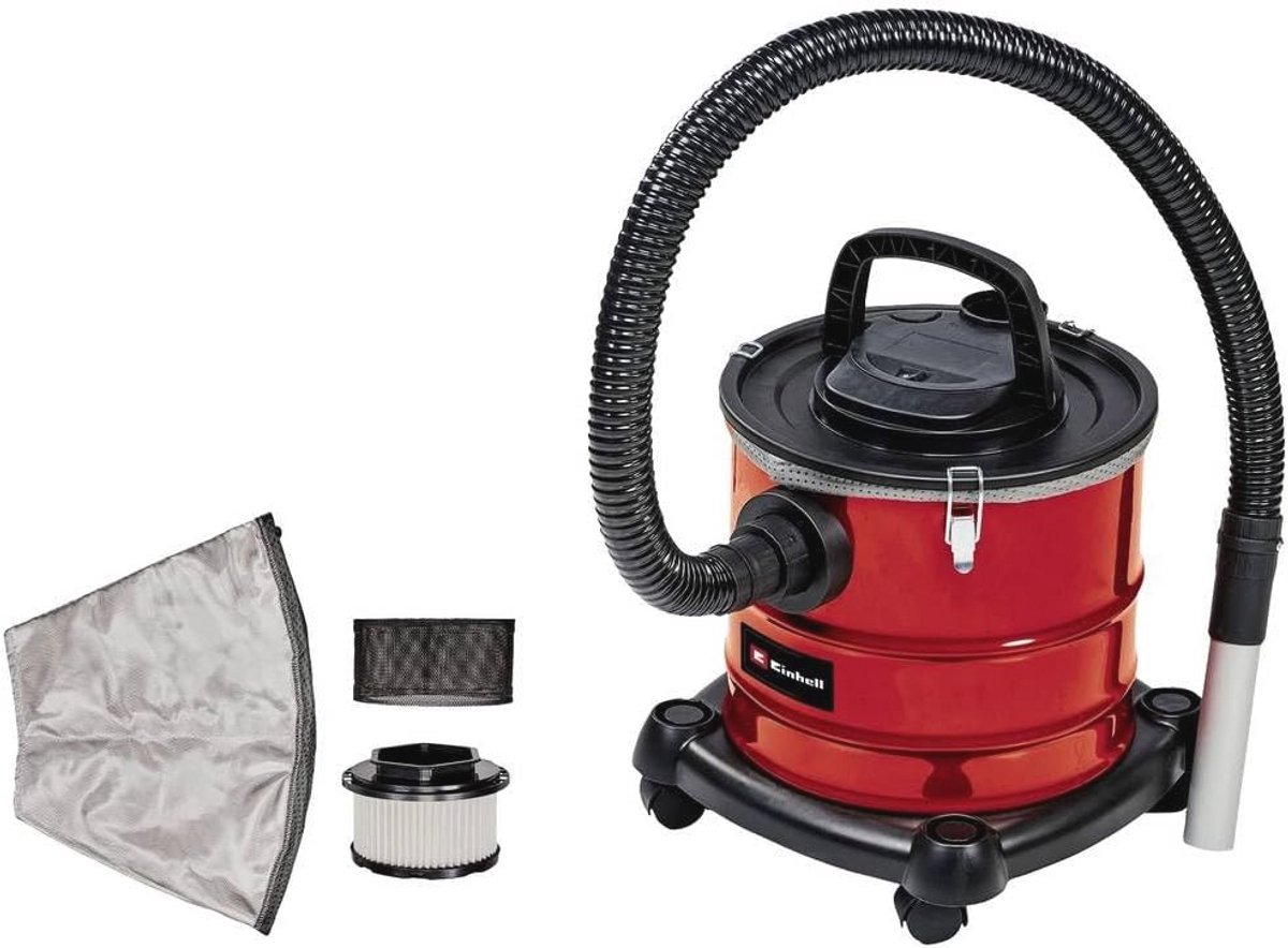 Aszuiger met een vermogen van 1250W en 20L reservoir – Ideaal voor stof en as