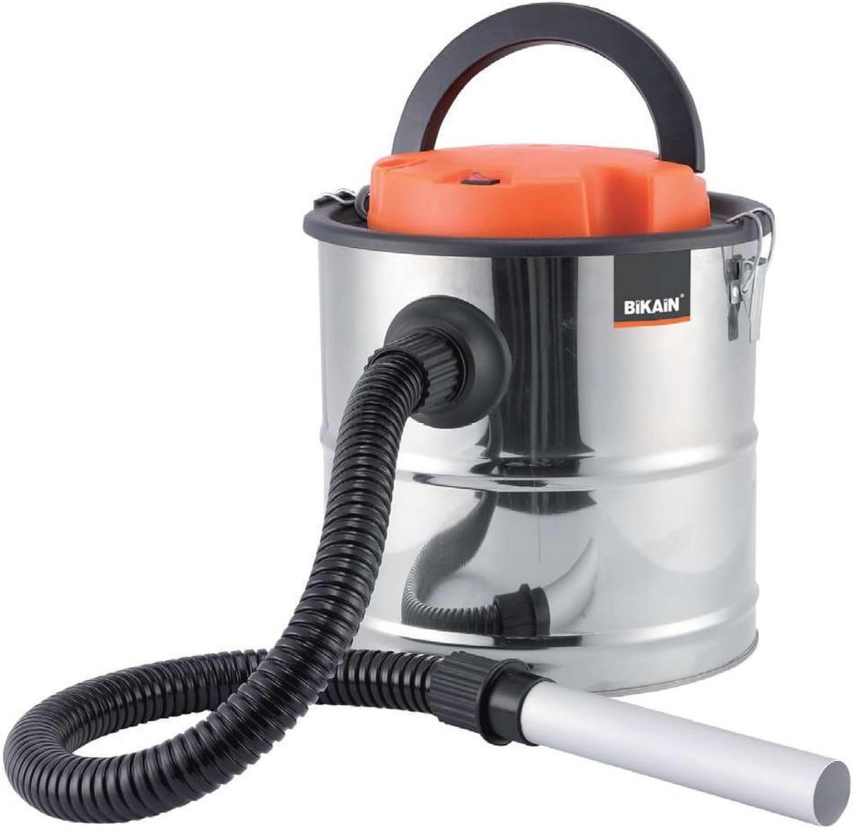 Krachtige 1200W Aszuiger met 20L Capaciteit in Roestvrij Staal - Ideaal voor Efficiënt Schoonmaken
