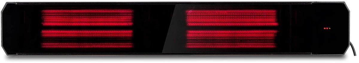 Infrarood terrasverwarmer Calore black heater instelbaar met 3200Watt