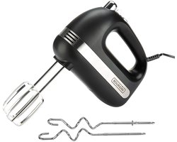 Bourgini Elements - Hand Mixer - 5 snelheden met Turbo - RVS accessoires - 400W vermogen - GRS gecertificeerd gerecyclede materialen