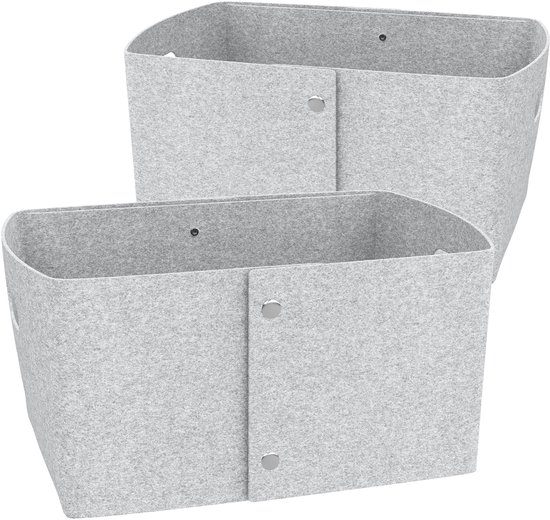 Lifewit Paquete de 8 Cubos de Almacenamiento Plegables, Cestas Organizadoras de