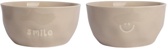 Gusta - Enjoyables - Kom Smile - Ø13,5cm - Set van 2