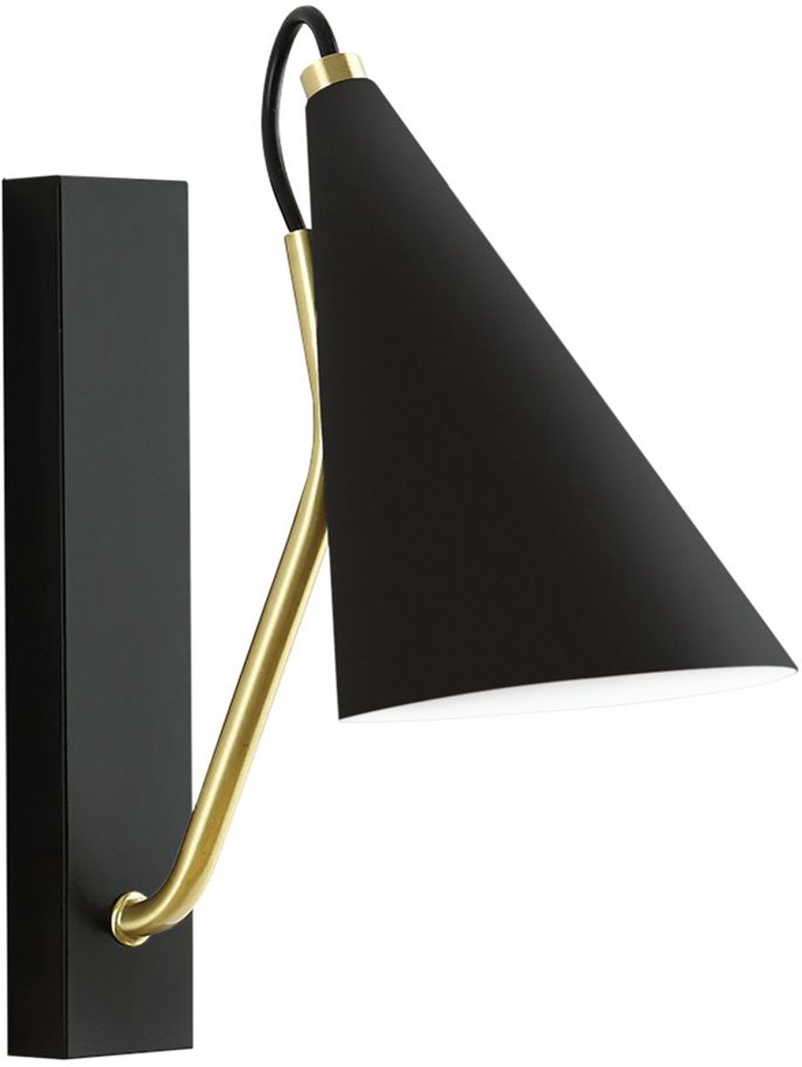 Toolight App1142-1W Wandlamp Zwart 25X11,5X20Cm