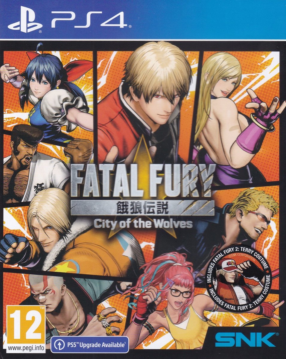 Fatal Fury City Of Wolves - Special Edition PS4