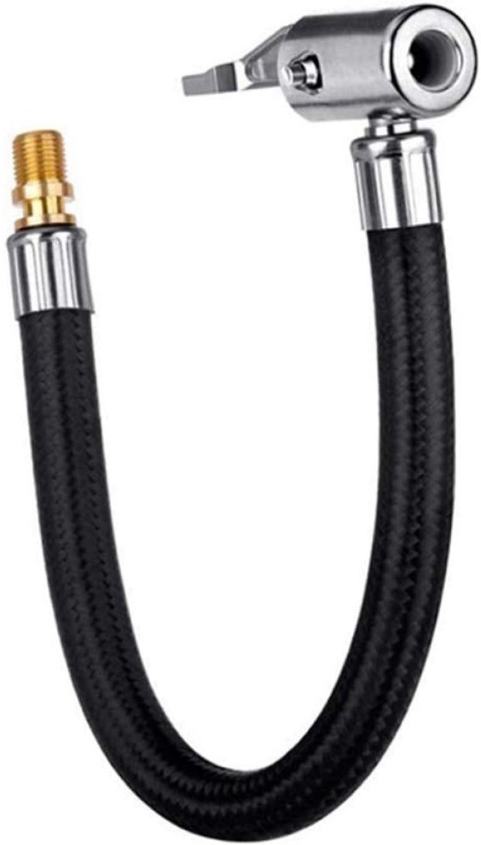 Peysaitr - Autopomp - 20 cm - luchtpomp- autobanden - verlengslang voor luchtdruk - verlengbuis - ventieladapter - voor fiets auto motorfiets fietsband luchtpomp