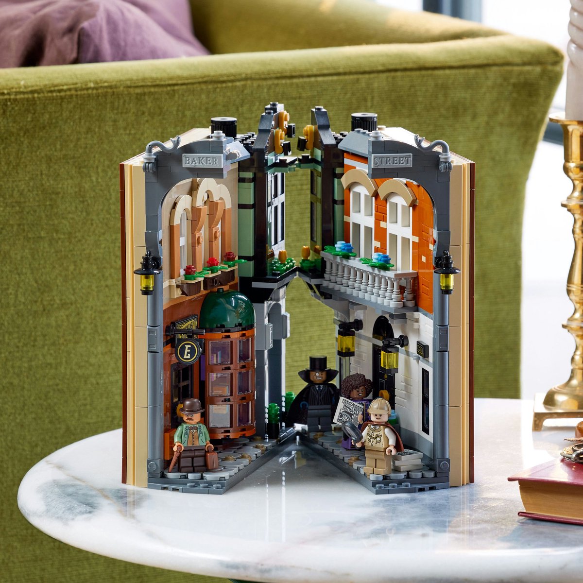 LEGO® Icons Boekensteun: Sherlock Holmes, Bouwset - 10351 — afbeelding 13