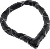 Antivol à chaîne Famanu Iven Chain 8210 - antivol de vélo en acier trempé - avec revêtement en fibre synthétique - niveau de sécurité 10 - 85 cm - noir