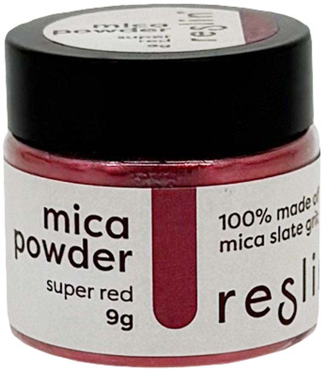 Reslin mica poeder 9gr superrood