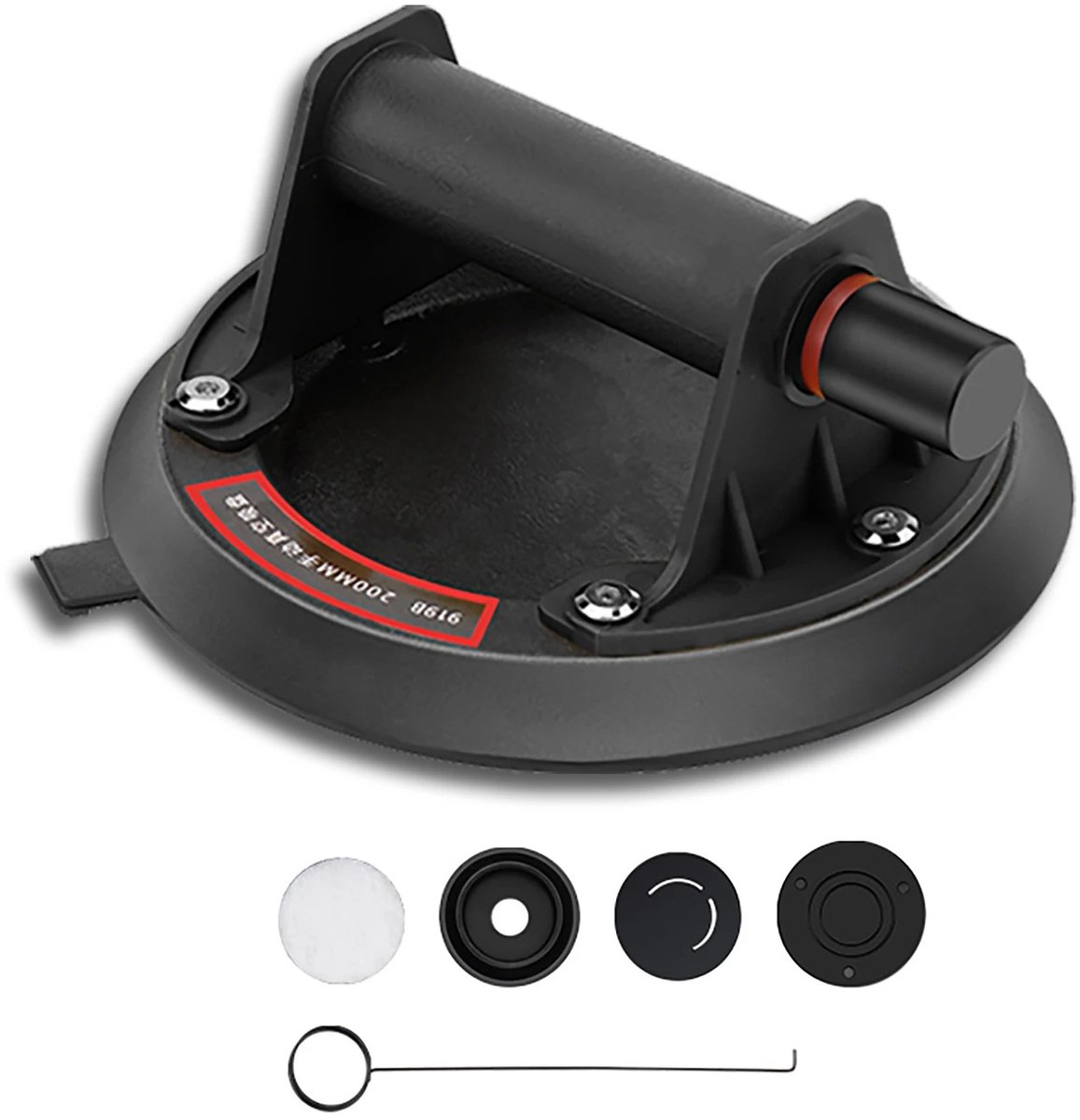 WiseGoods Premium Suction Cup Lifter - Durable Vacuum Glass Handle - Max 250KG - Zuignap - Auto / Ramen Tools - Gereedschap