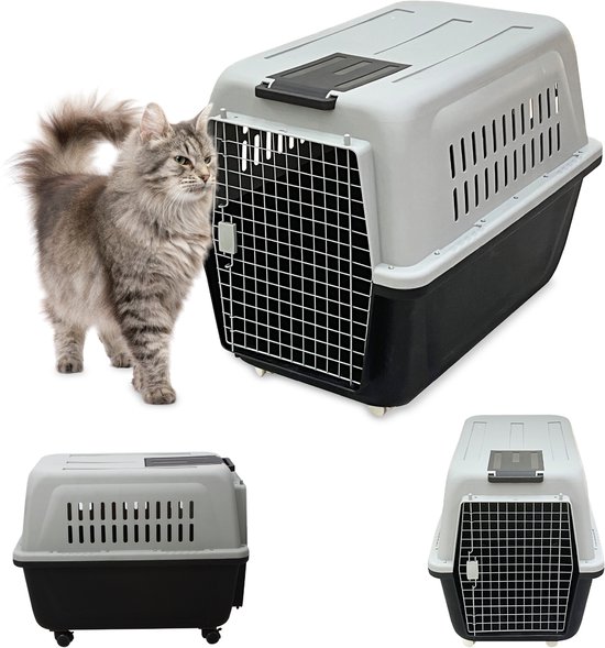 MaxxPet Hondenbench - Bench - Bench Voor Honden - Hondenbench Opvouwbaar - Incl. Cover Voor Hondenbench 122x74x81cm