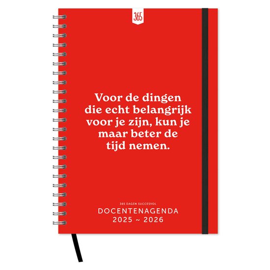 365 dagen succesvol docentenagenda A4 2025-2026